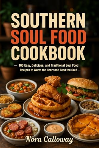 Southern Soul Food Cookbook: 100 Easy, Delicious, and Traditional Soul Food Recipes to Warm the Heart and Feed the Soul (English Edition)