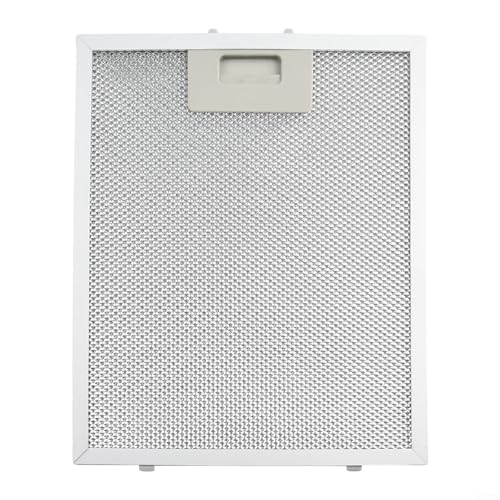 RichVibe Dunstabzugshaube Metallgitter-Fettfilter, 5-lagiger Aluminium-Abluftventilator, Dunstabzugshaubenfilter zum Kochen (290 x 240 x 9 mm)