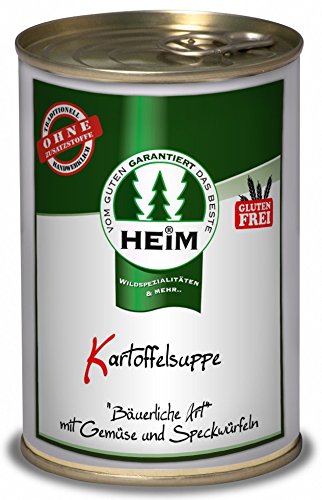 Bäuerliche Kartoffelsuppe mit Räucherspeck & Gemüse (servierfertig) - 400g Konserve