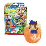 INKEE SURPRISE PAW PATROL | Badebombe Kinder mit Überraschung, Badekugel 80g mit Paw Patrol Stempel, Cola-Gummi Duft, Schaum-Effekt