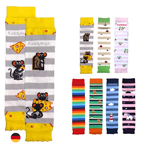 Kiddylegs® Baby- und Kinderstulpen Premium aus Bio-Baumwolle kbA (Mausepause)