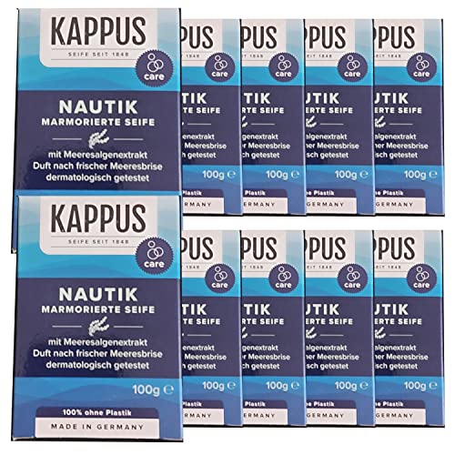 10x Nautik Seife Kappus - nostalgische DDR Kultprodukte - Ossi Artikel