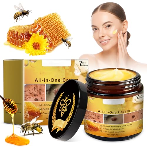 Bienengift Creme, 60g Bienengiftsalbe, Bienengift Hautpflegecreme, Natürliche Hautpflege mit Bienengift, Bienengiftsalbe Bienengiftcreme für Alle Hauttypen, für ein geschmeidiges Hautgefühl