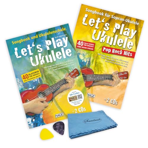 Let's Play Ukulele und Pop Rock Hits (mit 2 CDs)