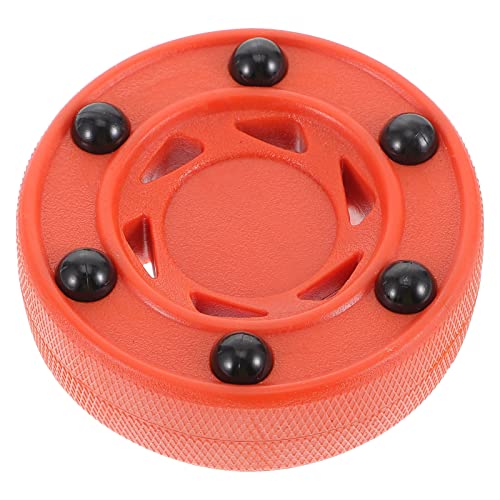 Sewroro Roller Hockey Puck Street Hockey Puck, Outdoor Puck für Roller- und Inlinehockey mit geringer Reibung Professionelle Räder für EIS Inline Street