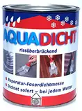 Latzel Dämmstoffe Aqua Dicht - Reparatur Faserdichtmasse 750 ml Dose grau - Dichtet sofort bei jedem Wetter