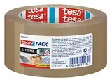 tesapack Extreme, Premium-Paketband, besonders klebstark und reißfest, ideal zum Verpacken und Bündeln schwerer Pakete und Objekte