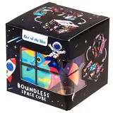 Magischer Weltraumwürfel Spielzeug - All Magic Space Cube - 6x6x6 cm, Transformierender Formwechsel Zauberwürfel für Kinder & Erwachsene, Intelligentes Puzzle zum Stressabbau, Kreative Geschenke