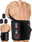 ASIPRO Handgelenk Bandagen Gym 45cm Profi Wrist Wraps Handgelenkbandagen für Calisthenics, Bodybuilding & Krafttraining Fitness Handgelenkschutz Sportbandage Handgelenk Paar 2 Handgelenkstütze Sport