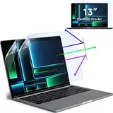 2 Stück Blaulichtfilter Displayschutzfolie für MacBook Pro 13 Zoll (2016–2022)/ MacBook Air 13"(2018–2021), Blendschutzfolie Augenschutz Schutzfolie, Hochauflösender Matter Screen Laptop Bildschirm