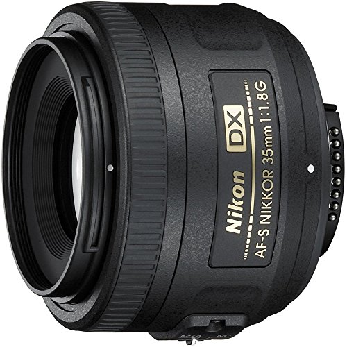 Nikon 2183 AF-S DX Nikkor 35mm 1:1,8G Objektiv (52mm Filtergewinde)