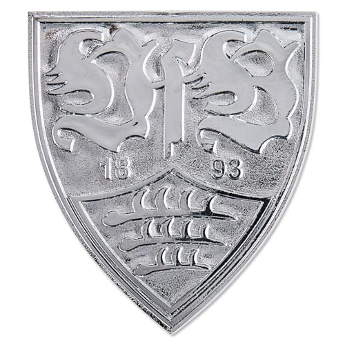 VfB Stuttgart Autowappen Chrom