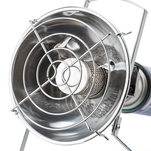 Aprilsunnyzone Gasheizung Outdoor Wärmer Propan Butan Zeltheizung Campingkocher Tragbar Für Kaltwetteraktivitäten 1,0KW Leistung 72G/h Verbrauch
