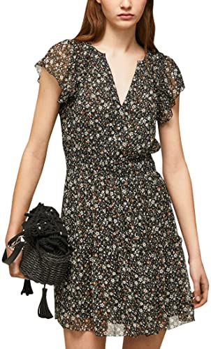 Pepe Jeans Damen Aiko Dress, Multicolour (Multi), XS