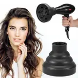 Diffusor Haar Universal,Diffusor Aufsatz Locken Hair,Diffusor Haarfön Tragbar,Diffusor Föhn Aufsatz,Diffusor Aufsatz Silikon,Haartrockner Diffusor Faltbar Föhnaufsatz Locken Universal