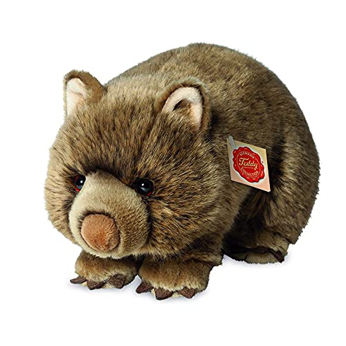 Teddy Hermann 91426 Wombat 26 cm, Kuscheltier, Plüschtier, Sonderedition Teddy Hermann erklärt