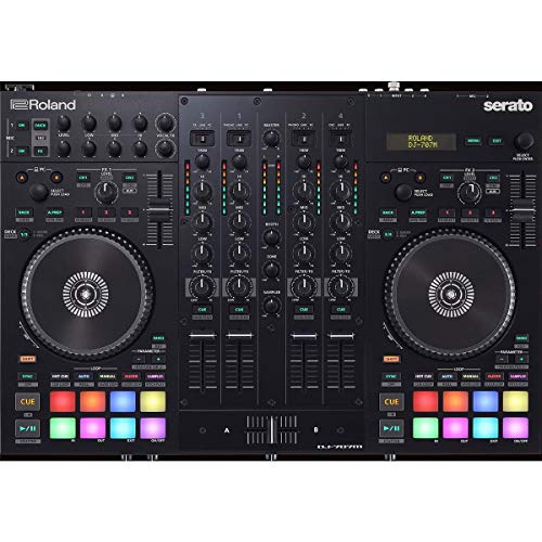 Roland DJ-707M DJ-Hybrid-Controller und Live-Sound-Audio-Konsole