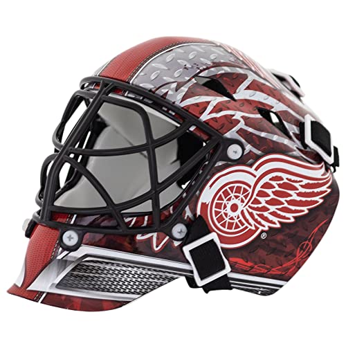 Franklin Sports Unisex-Erwachsene Torwartmaske NHL Red Wings Mini, Multi, Einheitsgröße