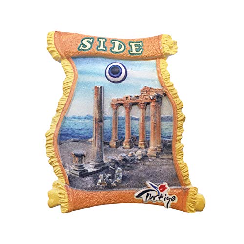 3D Türkei Seite Kühlschrankmagnet Tourist Travel Souvenirs Handgemachte Harz Handwerk Magnetische Aufkleber Home Küche Dekoration Kühlschrankmagnet Sammlung Geschenk