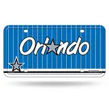 Rico Industries NBA Orlando Magic Auto-Tag aus Metall, 21,6 x 27,9 cm, ideal für LKW, Auto, SUV