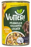 Vutter! Wie Huhn - 400 g - pflanzliches Alleinfutter für Hunde - Nassfutter