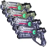 Light Battle Active Laser Tag Set - 4X Laserpistole (camo grün, camo grau) - LBAP10456D