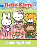 hello coloring book: kitty Cartoon Characters Coloring Pages For Teens To Relax And Enjoy the Holiday | Present For Animation Lovers