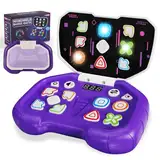 Handheld Spielkonsole Quick Push Spiel, Fidget Toys Kinder, Elektronisches Puzzle-Spiel mit LED & Sound, Antistress Spielzeug Sensorspiel für Jungen, Mädchen & Erwachsene, Geschenk für 3-12 Jahre