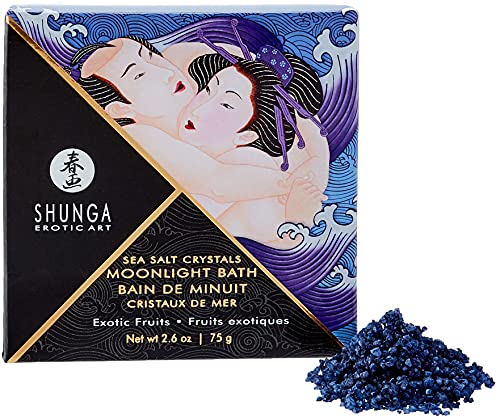 Shunga, Crystal Bath Salt, Blau