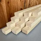 KVH Nsi 3 x 5 cm Fichte gehobelt Dachlatten Bauholz Konterlatte Holz 100 cm Länge (3 x 5 cm - 100 cm Länge - 10 Stück)