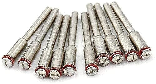 10 Stück 2,35 mm / 3 mm Schaft-Dorn Spindelwelle Rad für Dremel Trennscheibe Halter Drehwerkzeug