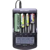 VOLTCRAFT CC-2 Rundzellen-Ladegerät NiMH, NiCd, LiIon Mignon (AA), Micro (AAA), Baby (C), Sub-C, 26650, 26500, 18650, 1