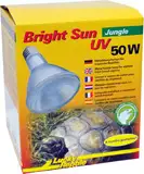 Lucky Reptile Bright Sun UV Jungle - 50 W Metalldampflampe für E27 Fassungen - Terrarium Lampe mit Tageslichtspektrum - Wärmelampe mit UVA & UVB Strahlung - UV Lampe für tropische Reptilien