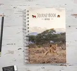 Kipitan Reisetagebuch Afrika zum selberschreiben/als Abschiedsgeschenk zum ausfüllen - DIN A5 mit interaktiven Aufgaben und Challenges und Reise-Zitaten