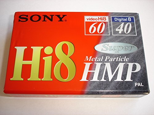 Sony - 8MM-Camcorder Kassette, Hi8-Format - Metal Particle, 60 Minuten