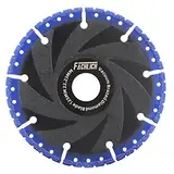 FACHLICH Diamant-Trennscheibe 125mm Allzweck Sägeblatt für Stahlbeton Metall Alu Bewehrung Eisen PVC Alle harten Materialien