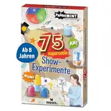 moses. PhänoMINT 75 supercoole Show-Experimente, Wissenschaft als Zaubershow, naturwissenschaftliche Themen leicht erklärt, Kartenset für kleine Forscher ab 8 Jahren