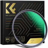 K&F Concept Nano X-Serie UV Filter 77mm Schott-Glas B270 28 Schichten MC Super Slim Schutzfilter Ultraviolett-Filter