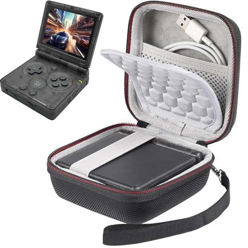 CBDYWVR Hartschalen-Schutzhülle für RG35XXSP Handheld-Spielkonsole, Tragetasche für RG35XXSP 3,5 Zoll IPS-Fold-Bildschirm, Reise-Aufbewahrungsbox für Anbernic rg35xxsp/rg35XXSP Flip