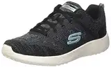 Skechers Damen Burst-Hats Off Sneakers, Schwarz (BKW), 36 EU