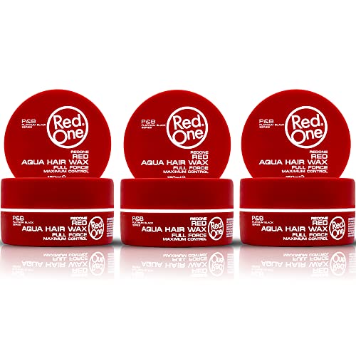 RedOne Aqua Wax Full Force Red 150ml 3 Stück