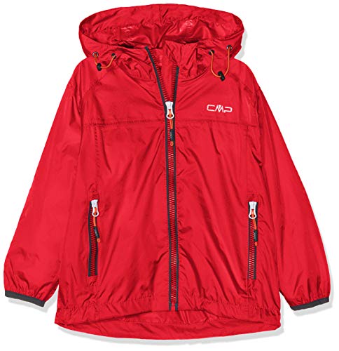 CMP - Regenjacke aus reißfestem Polyester für Kinder, Ferrari, 116