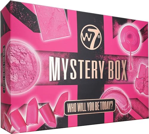 W7 Make-up Set Box - Überraschungssortiment-Geschenk von hochwertigem Make-up im Wert von 50 Euro