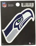 Rico Industries NFL Seattle Seahawks gestanztes Team-Logo, kurzer Sport-Aufkleber