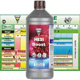 Hesi Boost 1L - Hochwirksamer Blüte-Booster für maximales Wachstum, Hesi Bloom Booster für üppige Blüte, Universeller Dünger für alle Pflanzensubstrate