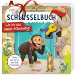 Mein erstes Schlüsselbuch. Wo ist das kleine Affenbaby?: Spielbuch mit Schlüssel und Türklappen zum Öffnen für Kinder ab 2 Jahren: Spielbuch über ... Türklappen zum Öffnen für Kinder ab 2 Jahren