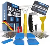 STONE REEF Silikonentferner Set Werkzeug zum silikonentfernen - Inkl. Fugenmesser, Fugenhai, Fugenkratzer - Silikonentferner Silikonfugenentferner