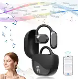 Hy-T26 Pro üBersetzer KopfhöRer, Bluetooth üBersetzungskopfhöRer, Echtzeit Translation Kabellose Earbuds 144 SprachüBersetzer Mit Echtzeit-üBersetzung FüR Reisen Lernen (M62 Schwarz)