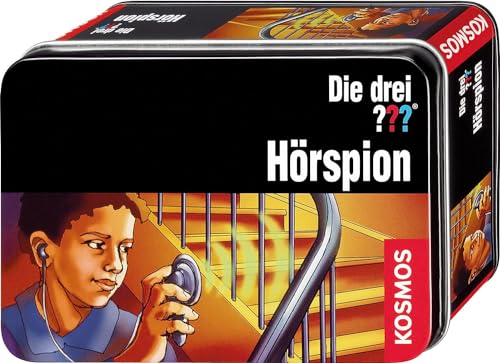 Kosmos Die DREI ??? Hörspion, Detektiv-Spielzeug, Agenten-Ausrüstung für Kinder ab 8 Jahre, Die DREI Fragezeichen Spielzeug, Detektiv Ausrüstung, Detektivset