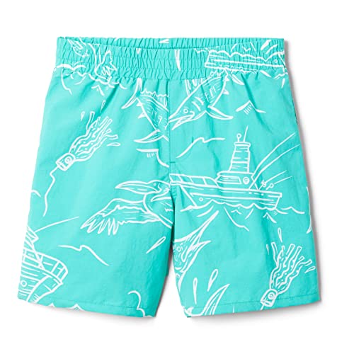 Columbia Jungen-Shorts, Big Super Backcast, Electric Turquoise Mighty Marlin, Größe L